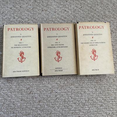 Patrology Vol.I-Vol. III by Johannes Quasten (BR2-BM)