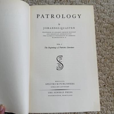Patrology Vol.I-Vol. III by Johannes Quasten (BR2-BM)