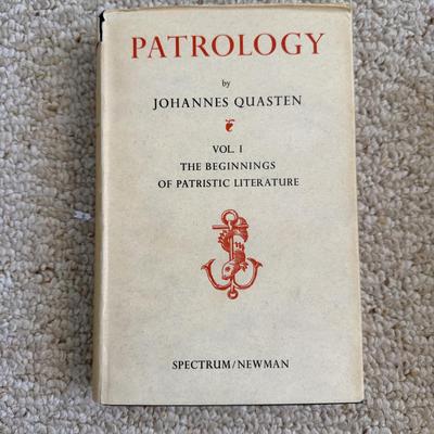 Patrology Vol.I-Vol. III by Johannes Quasten (BR2-BM)