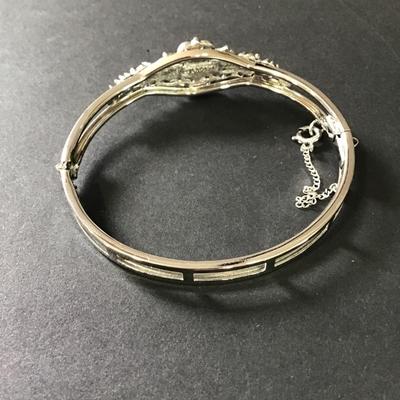 Beautiful vintage, Victorian, revival Sarah Coventry opal treasure, bracelet