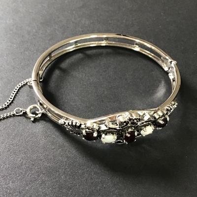 Beautiful vintage, Victorian, revival Sarah Coventry opal treasure, bracelet