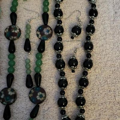 MATCHING EARRINGS AND NECKLACE SETS