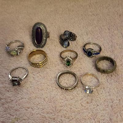SIZE 7 1/2 RINGS
