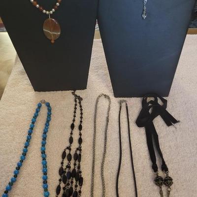 GLASS AND STONE JEWELRY