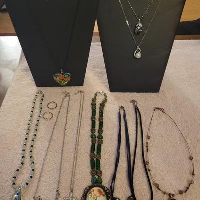 VARIOUS NECKLACES