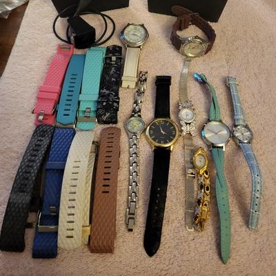 WATCHES AND BANDS FOR REPAIR OR PARTS