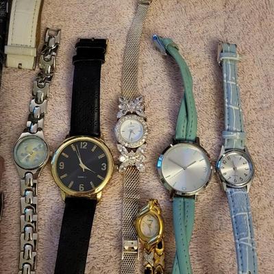 WATCHES AND BANDS FOR REPAIR OR PARTS