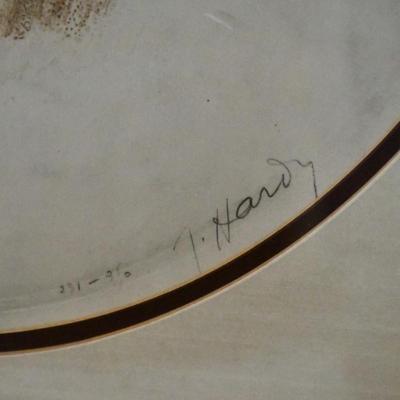 Sale Photo Thumbnail #47: 231/310. 21.25 x 25.25. The oval art is 12.5 x 16.5.