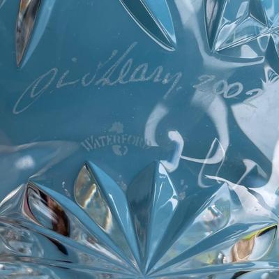 Waterford Crystal Jim O’Leary signed Bowl