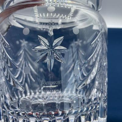 Waterford Crystal Christmas Night Biscuit Barrel