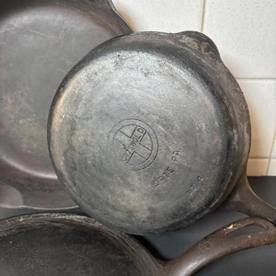 Lot 218: Griswold Pans