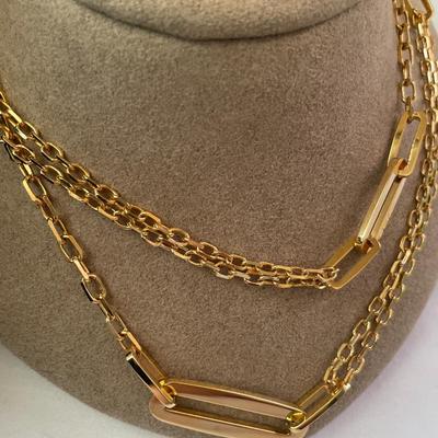 Rebecca Gold toe necklace
