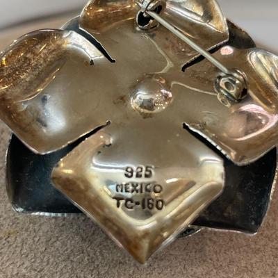 Mexico 925 Rose pin