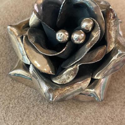 Mexico 925 Rose pin