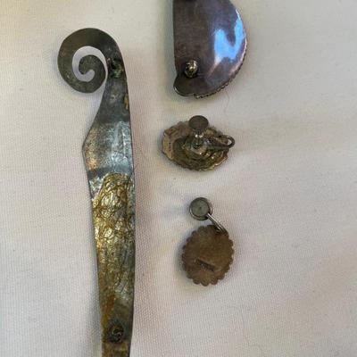 Miscellaneous turquoise items