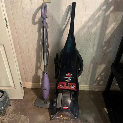 Bissell Carpet Cleaner & Shark Steam Mop (GC-MG)