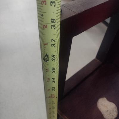 Folding Three Shelf Stand