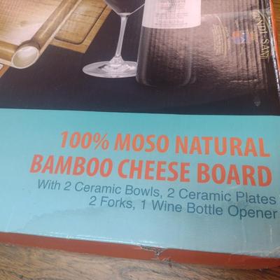 Natural Bamboo Cheese Board