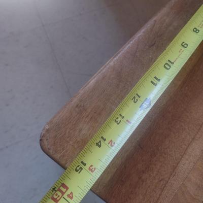 Set of Four Matching Solid Wood Vintage Chairs