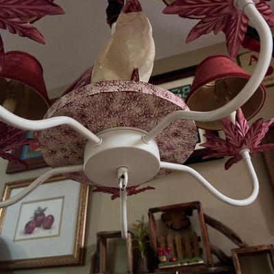 Rooster Chandelier (GB1-RG)