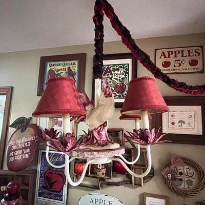 Rooster Chandelier (GB1-RG)