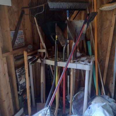 Variety of Gardening Hand Tools (Limb Saw Not Included)