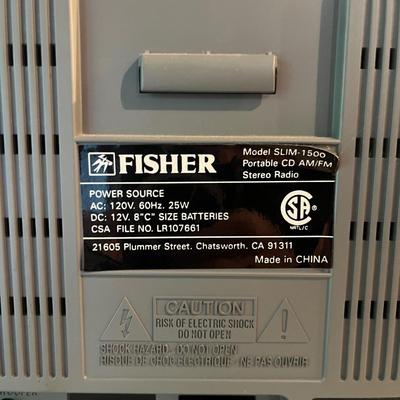 Fisher AM/FM CD Player Portable Stereo (L-MG)