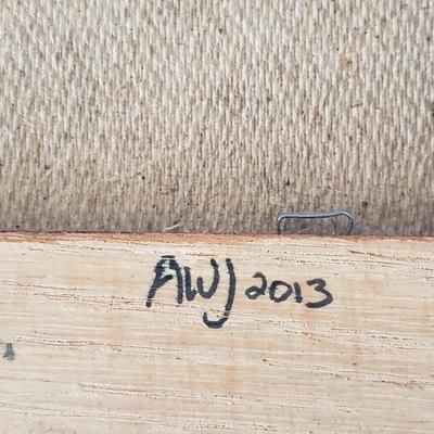 Hand Drawn Cat Framed (LR-KD)