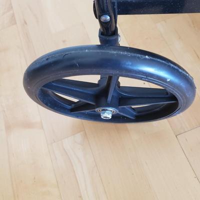 Black Metal Folding Grocery Cart & Ruxxac Fold Flat Cart (E-KD)