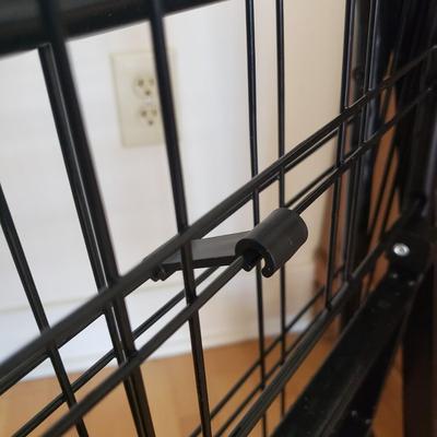 Black Metal Folding Grocery Cart & Ruxxac Fold Flat Cart (E-KD)