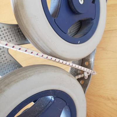 Black Metal Folding Grocery Cart & Ruxxac Fold Flat Cart (E-KD)