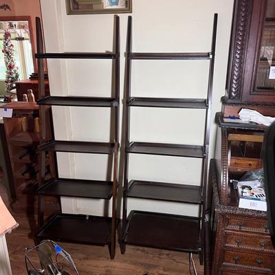 Pair of Wooden Shelves (LR-MG)