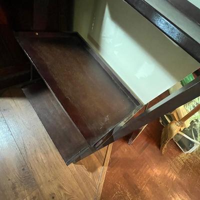Pair of Wooden Shelves (LR-MG)