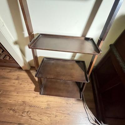 Pair of Wooden Shelves (LR-MG)