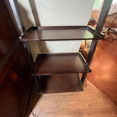 Pair of Wooden Shelves (LR-MG)