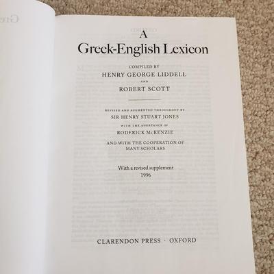 Greek-English Lexicon by Liddell & Scott (BR2-KD)