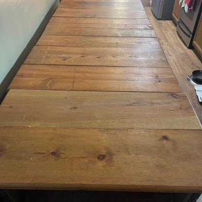 Rustic Buffet With Cabinet & Drawers (K-MG)