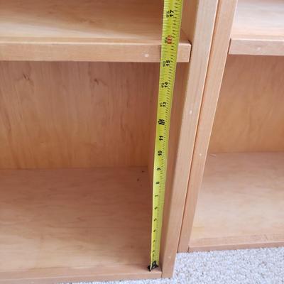 Four Fixed Shelf Bookcases (BR2-KD)