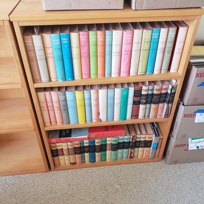 Four Fixed Shelf Bookcases (BR2-KD)
