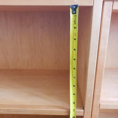 Four Fixed Shelf Bookcases (BR2-KD)