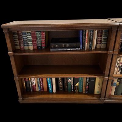 Pair of bookcases. Books NOT included