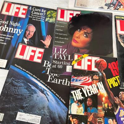Lot 36 Life Magazines