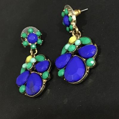 Pretty rhinestone dangle earrings