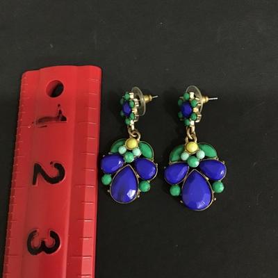 Pretty rhinestone dangle earrings