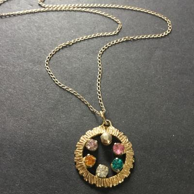 Vintage Anson signed mothers necklace