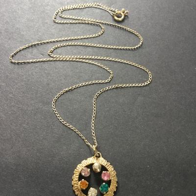 Vintage Anson signed mothers necklace