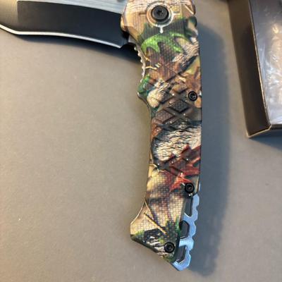 Razor Tactical - Lock Knife - Camo Handle