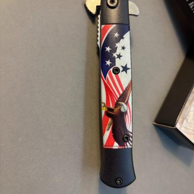 Razor Tactical - Lock Knife - American Eagle Handle
