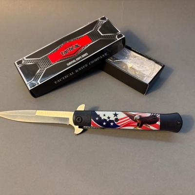 Razor Tactical - Lock Knife - American Eagle Handle