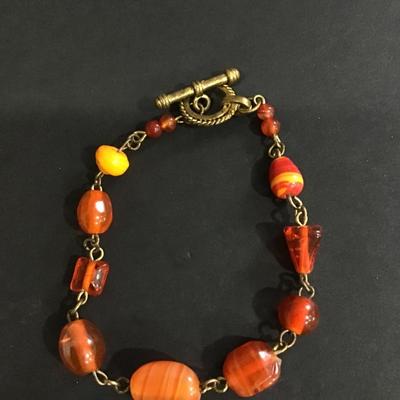 Really cool vintage beaded bracelet